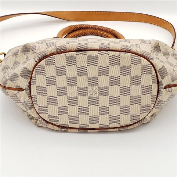 Louis Vuitton Riviera PM Beige Damier Azur Shoulder Bag 588-102425 - Picture 10 of 16